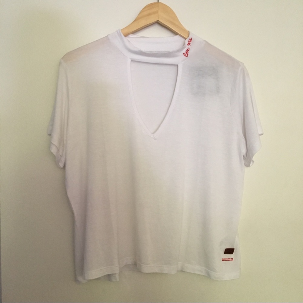 NWT Peace Love World Lea I Am Love top size L
